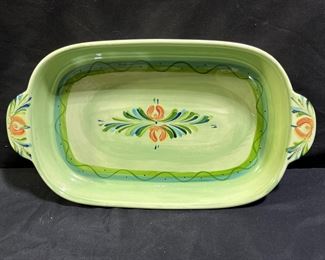 Gail Pittman Provence Hand Painted Casserole