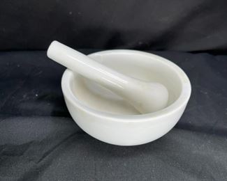 Porcelain Mortar & Pestle