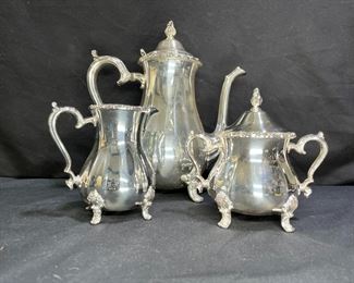 Webster Wilcox Intern'l Silver Countess Coffee Set