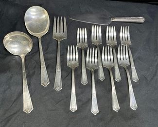 R.C.Co. Bouquet Silverplate Flatware