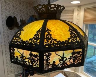 Hanging Leaded light