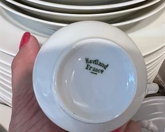 Dish set made in Haviland France