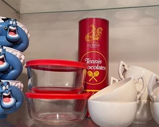 Lots of Collectibles including a large set of Belleek tea/coffee cups