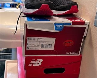 Brand new in and out of the box athletic shoes. And, Golf Shoes