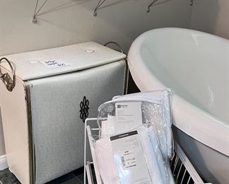 Vintage clothes hamper