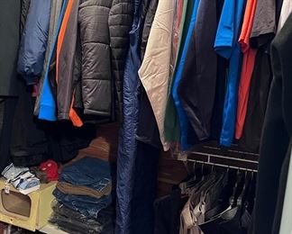 Brand new coats and golfing attire