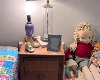 A vintage (1930’s) side table by Leo Jiranek (1900-1990) designed at Rockefeller Center. Very RARE piece!