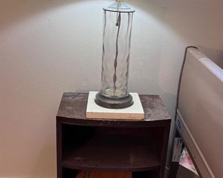 Wooden antique bookshelf