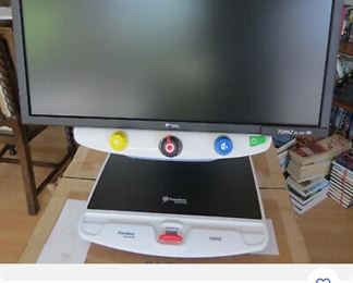 Topaz XL HD 35” low vision video magnifier