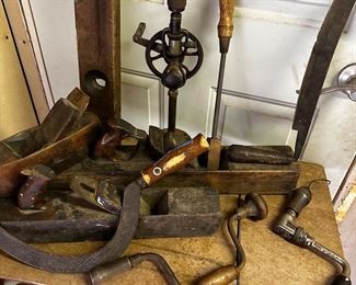 Antique hand tools