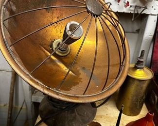 Vintage heat lamp - a RARE find