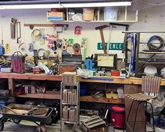 A garage full of treasures