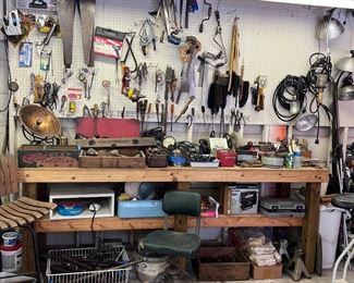 Lots of vintage tools
