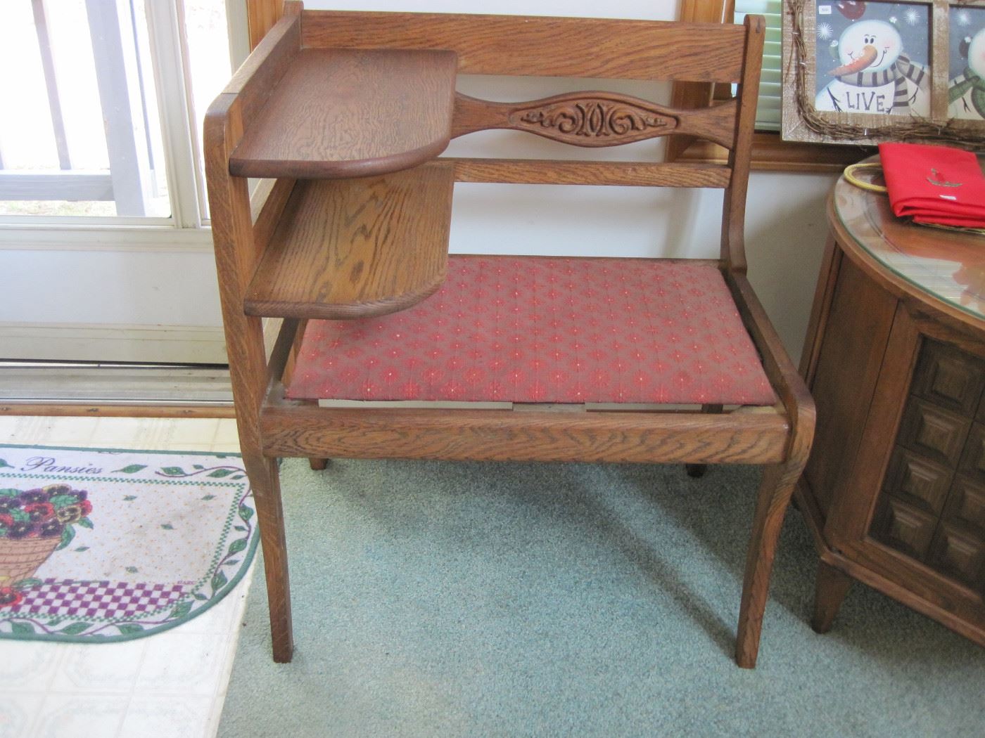 Vintage telephone chair