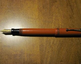 Vintage Parker Dufold  Lucky Curve Fountain Pen