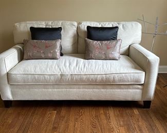 Vanguard linen, cream, color, couch