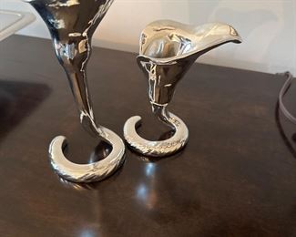 Fitz and Floyd Calla lily candleholders