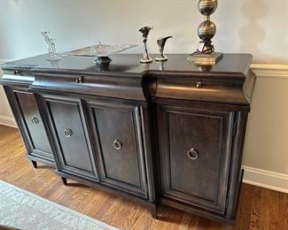 A.R.T. Classic buffet in dark espresso. Matches dining room table.