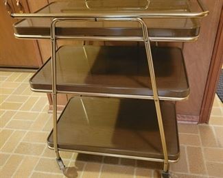 Mid-Century Modern Costco Century Tea Cart