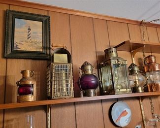 Lamp Collection and Artwork 