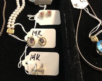 14k, Diamond, Ruby etc.