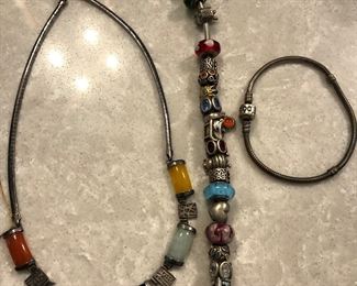 Sterling Pandora Bracelet!!