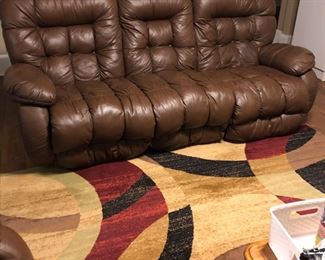 Puffer Reclining Sofa