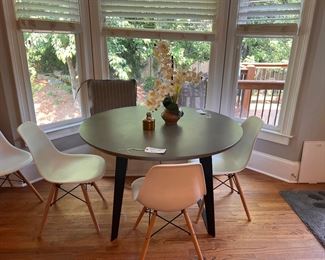 Concrete Table! and Modern Chairs