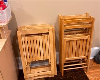 Wood Folding Chairs