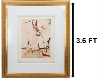 10 Salvador Dali 1904  1989 Spanish, Lithograph