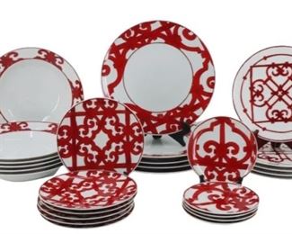 36 27 Pc. Hermes Balcon du Guadalquivir Set