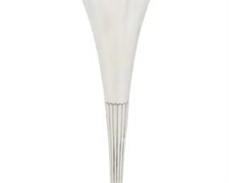 76 Tiffany Makers Sterling Trumpet Vase, 7.7 ozt