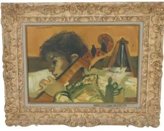 265 Fontonarosa 1912  1975 French, Oil On Canvas