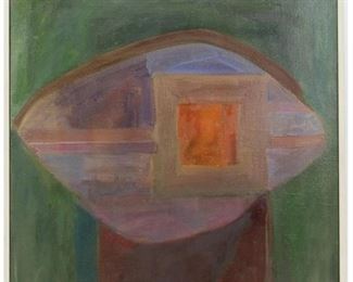 268 Darrell Crisp 20th C American, Oil on Canvas