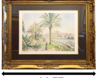 273 H. Claude Pissarro b 1935 French, Serigraph