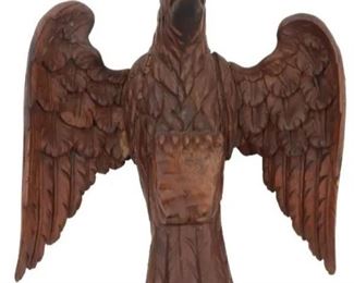 932 Exceptional 18th Century Carved Classical Eagle
