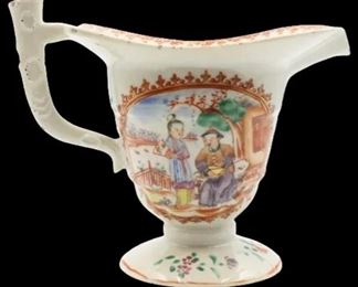 1016 Chinese Export Famille Rose Porcelain Creamer