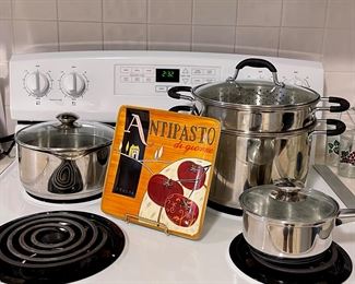 Chefmate Large Double Boiler Pot