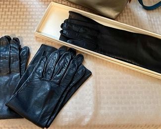Vintage Leather Gloves