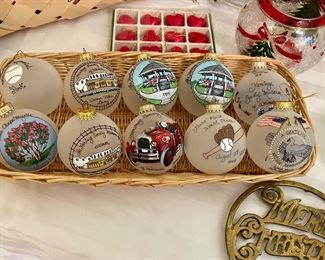 More Vintage Weimar Heritage Museum Christmas Ornaments