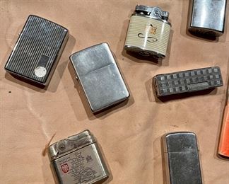 Vintage Auer Champion Lighter, Vintage Zippo & Ronson Lighters, Vintage Eveready Western Germany Lighter