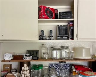 Clocks, Electronics, Jars