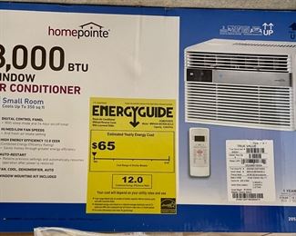 8000 BTU Window AC 