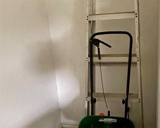 Fertilizer Spreader, Ladder