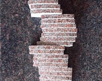 0c1c. Jesus Bautista Moroles Playing the Scales Granite Sculpture