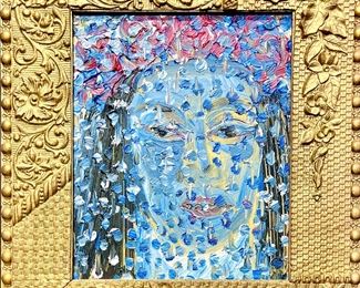 0c1q.Hunt Slonem 1989, St. Rose of Lima