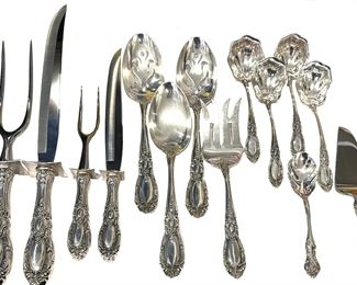 4c.Towle King Richard Serving Pieces