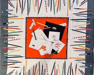 6t Karl Lagerfeld Silk Scarf