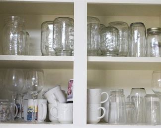 8 - Cabinet Lot of Assorted Items
