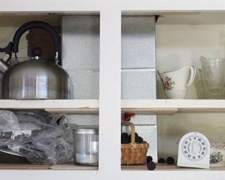 14 - Cabinet Lot of Assorted Items
